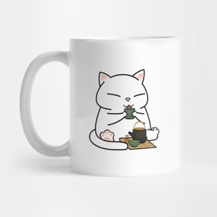 Chubby Cat Tea Mug